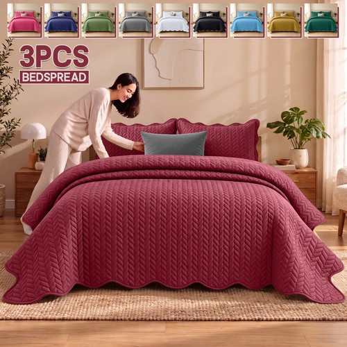 Quilted bedspread set - quilted,
